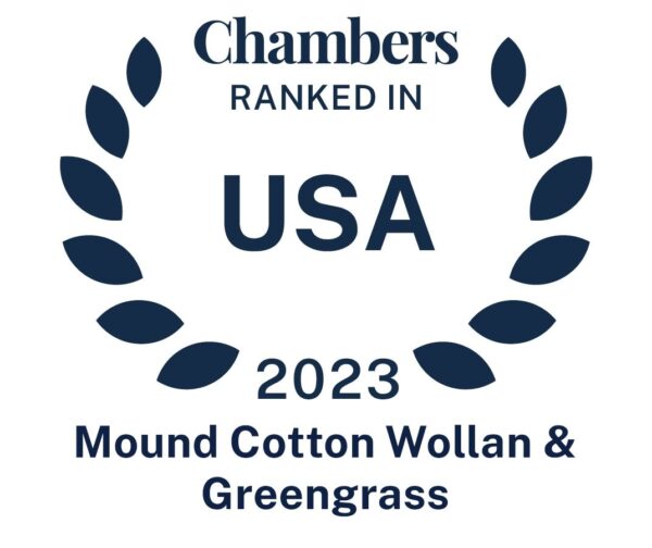 Mound Cotton Wollan & Greengrass Ranked in USA 2023